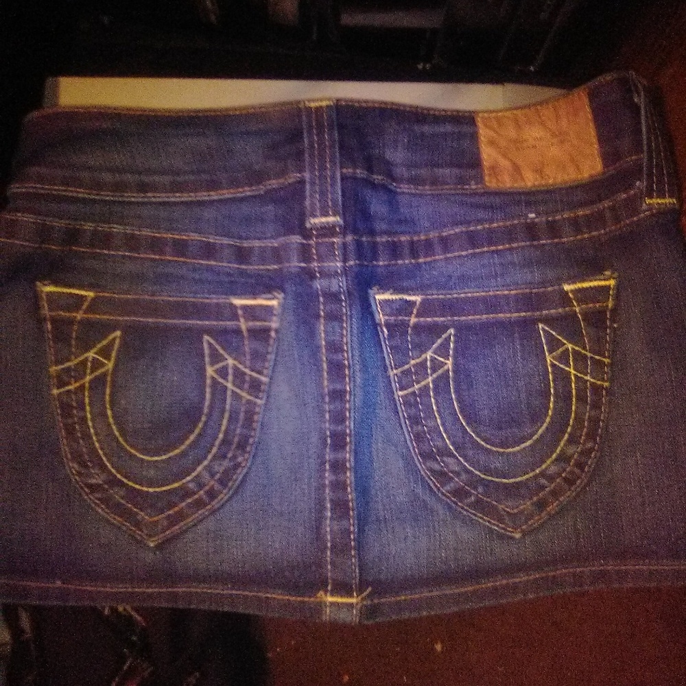 Jean skirt